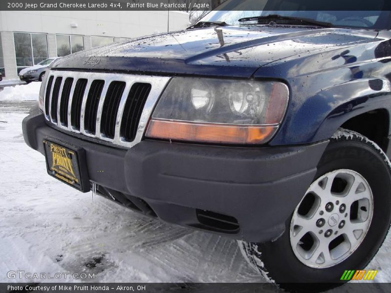 Patriot Blue Pearlcoat / Agate 2000 Jeep Grand Cherokee Laredo 4x4