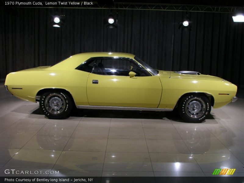 Lemon Twist Yellow / Black 1970 Plymouth Cuda
