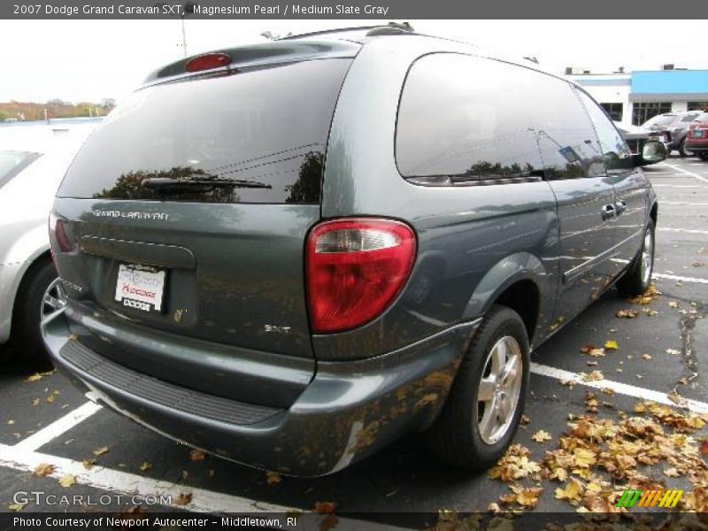 Magnesium Pearl / Medium Slate Gray 2007 Dodge Grand Caravan SXT