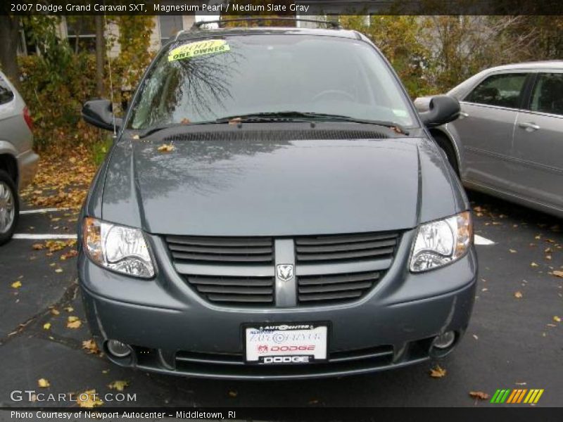 Magnesium Pearl / Medium Slate Gray 2007 Dodge Grand Caravan SXT