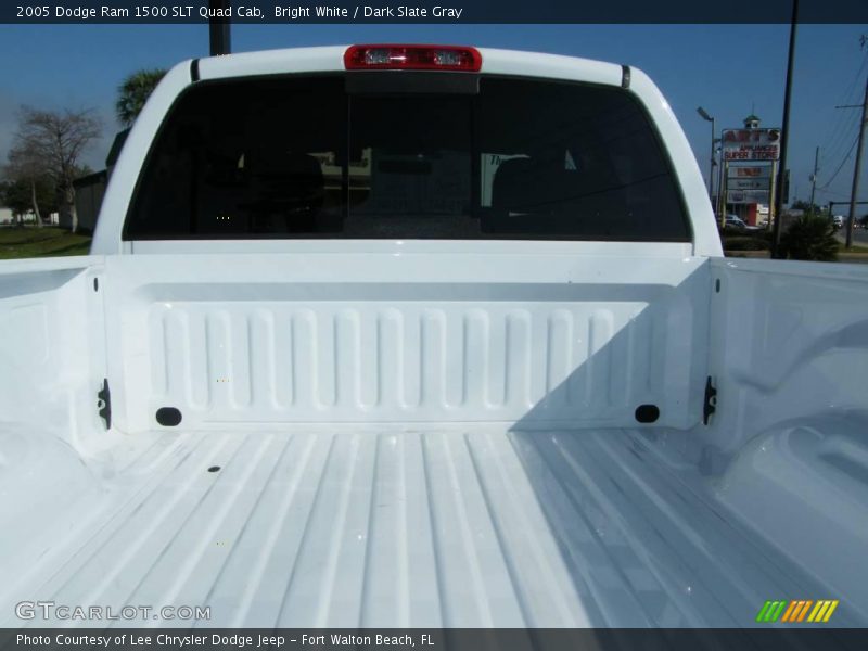 Bright White / Dark Slate Gray 2005 Dodge Ram 1500 SLT Quad Cab