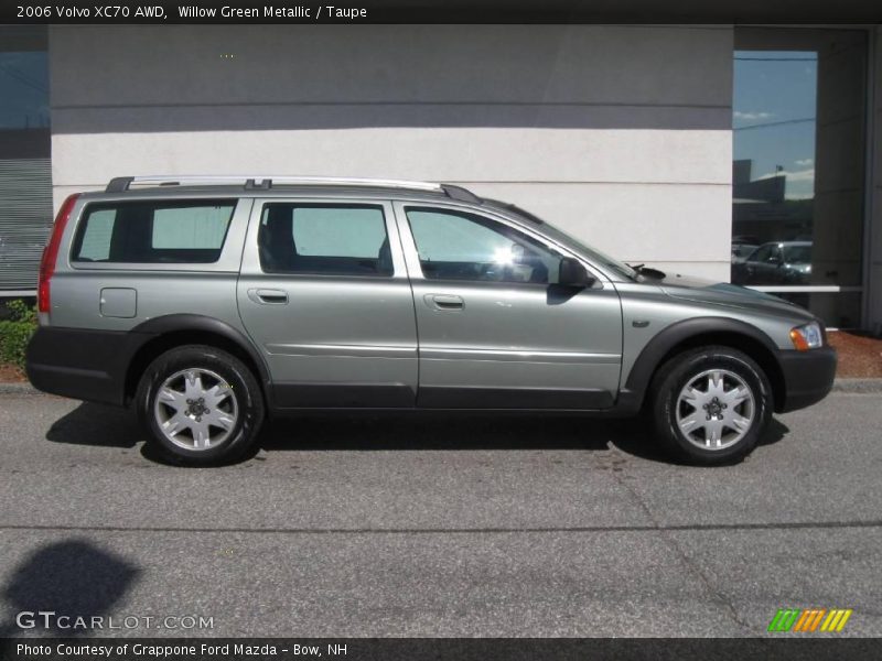 Willow Green Metallic / Taupe 2006 Volvo XC70 AWD