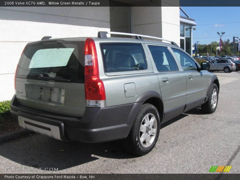 Willow Green Metallic / Taupe 2006 Volvo XC70 AWD