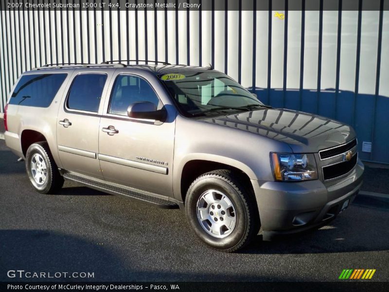Graystone Metallic / Ebony 2007 Chevrolet Suburban 1500 LT 4x4