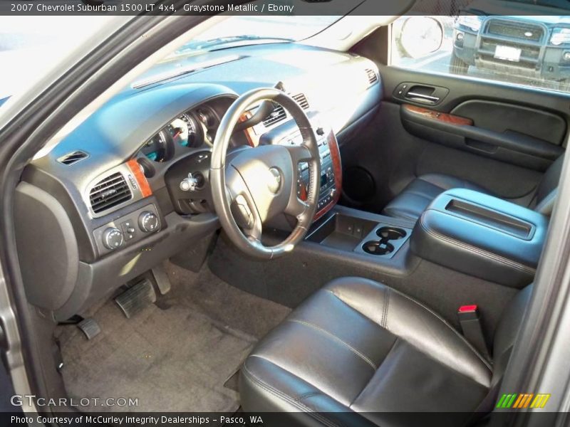 Graystone Metallic / Ebony 2007 Chevrolet Suburban 1500 LT 4x4