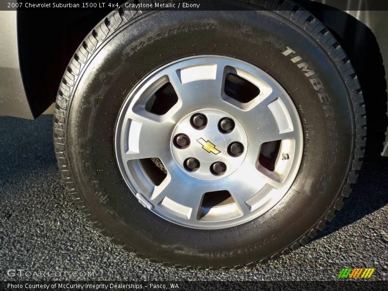 Graystone Metallic / Ebony 2007 Chevrolet Suburban 1500 LT 4x4