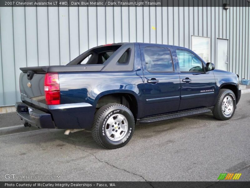 Dark Blue Metallic / Dark Titanium/Light Titanium 2007 Chevrolet Avalanche LT 4WD