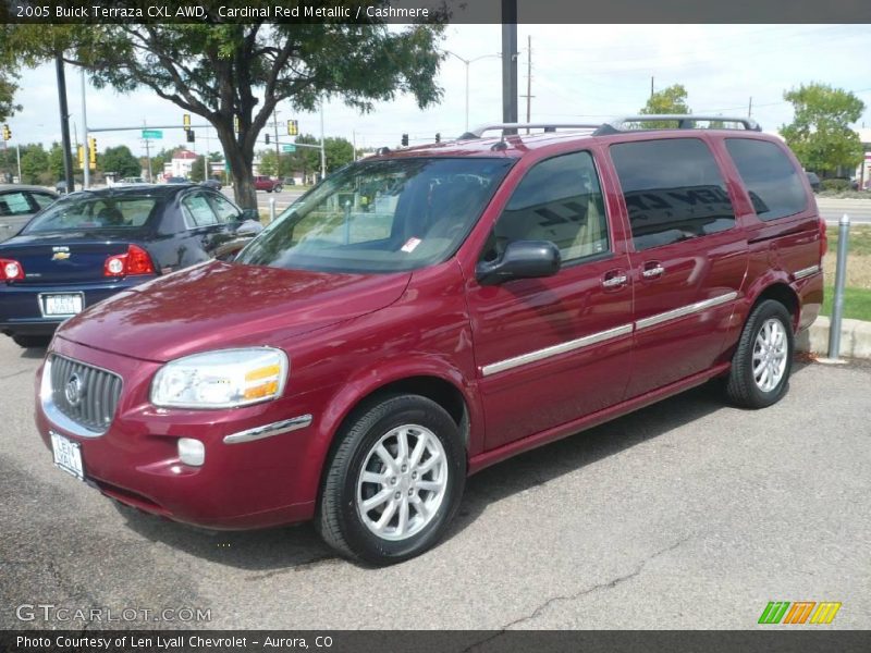 Cardinal Red Metallic / Cashmere 2005 Buick Terraza CXL AWD