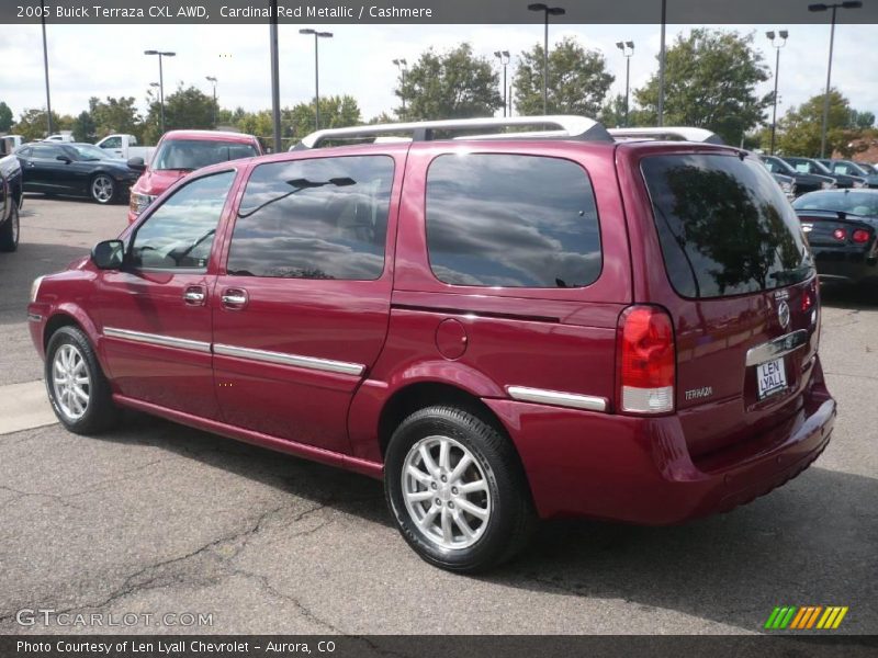 Cardinal Red Metallic / Cashmere 2005 Buick Terraza CXL AWD