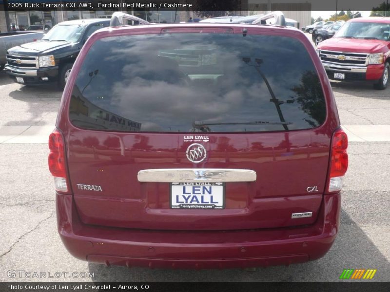 Cardinal Red Metallic / Cashmere 2005 Buick Terraza CXL AWD