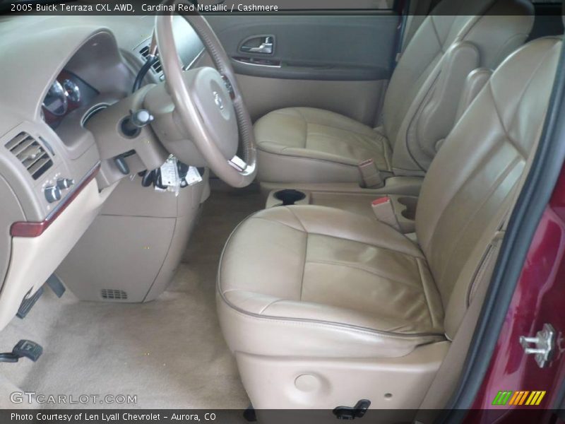 Cardinal Red Metallic / Cashmere 2005 Buick Terraza CXL AWD