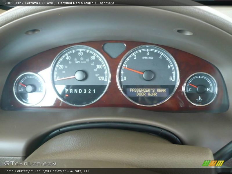 Cardinal Red Metallic / Cashmere 2005 Buick Terraza CXL AWD