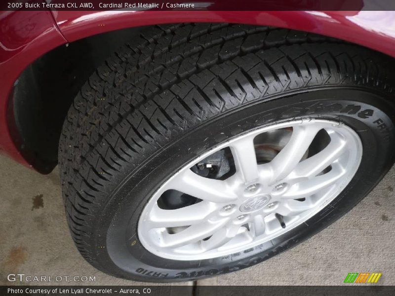 Cardinal Red Metallic / Cashmere 2005 Buick Terraza CXL AWD
