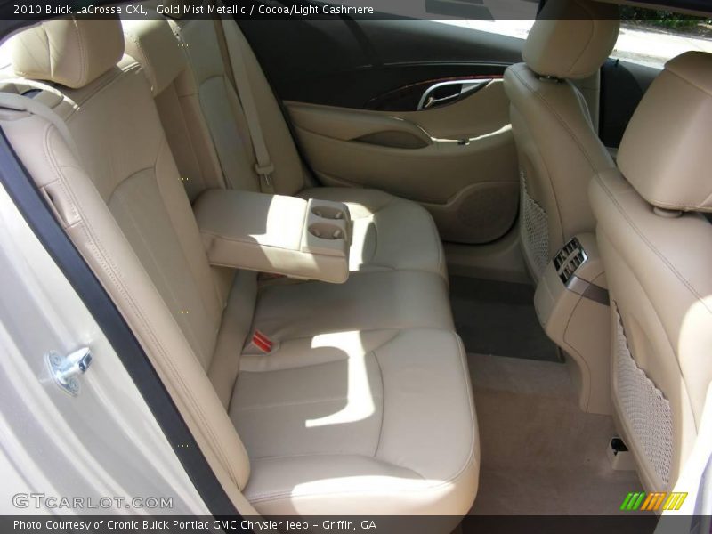 Gold Mist Metallic / Cocoa/Light Cashmere 2010 Buick LaCrosse CXL