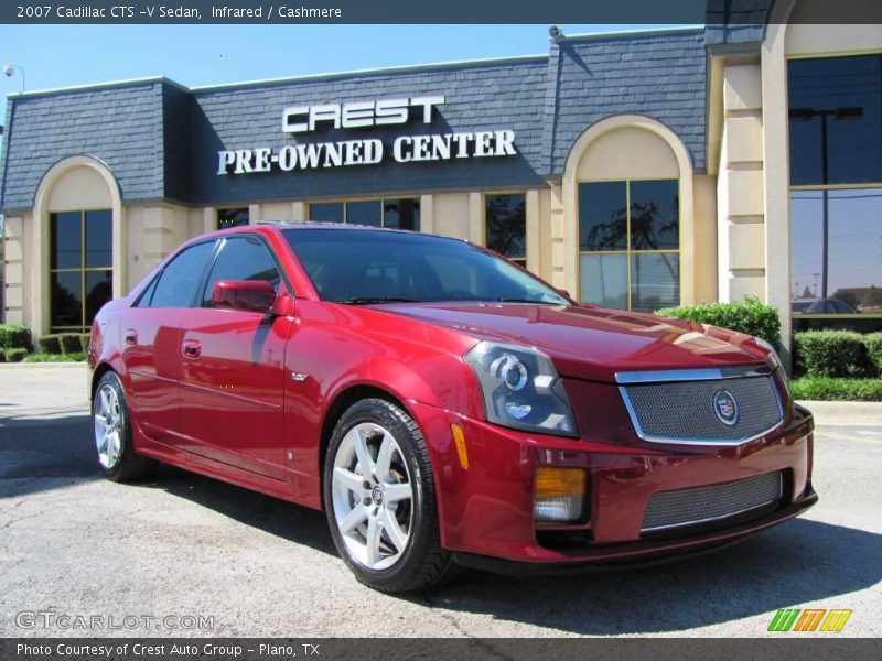 Infrared / Cashmere 2007 Cadillac CTS -V Sedan