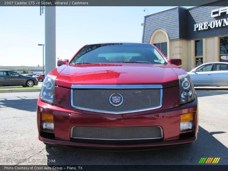 Infrared / Cashmere 2007 Cadillac CTS -V Sedan