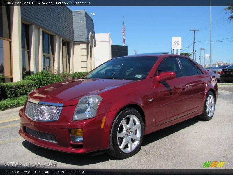 Infrared / Cashmere 2007 Cadillac CTS -V Sedan