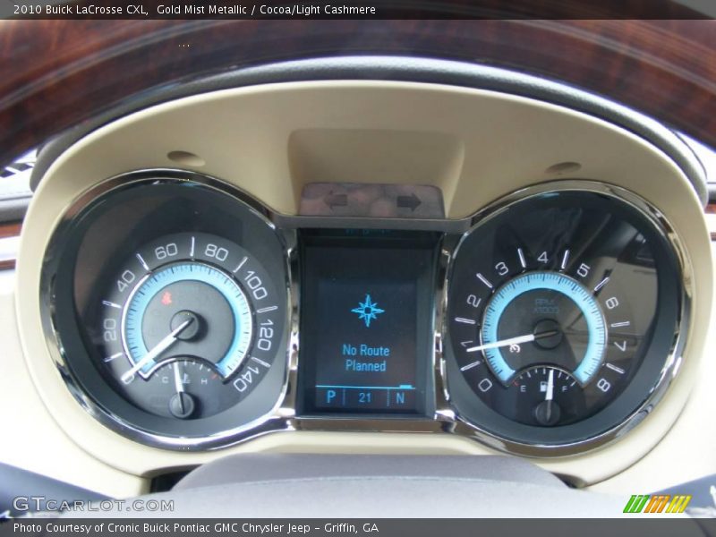 Gold Mist Metallic / Cocoa/Light Cashmere 2010 Buick LaCrosse CXL