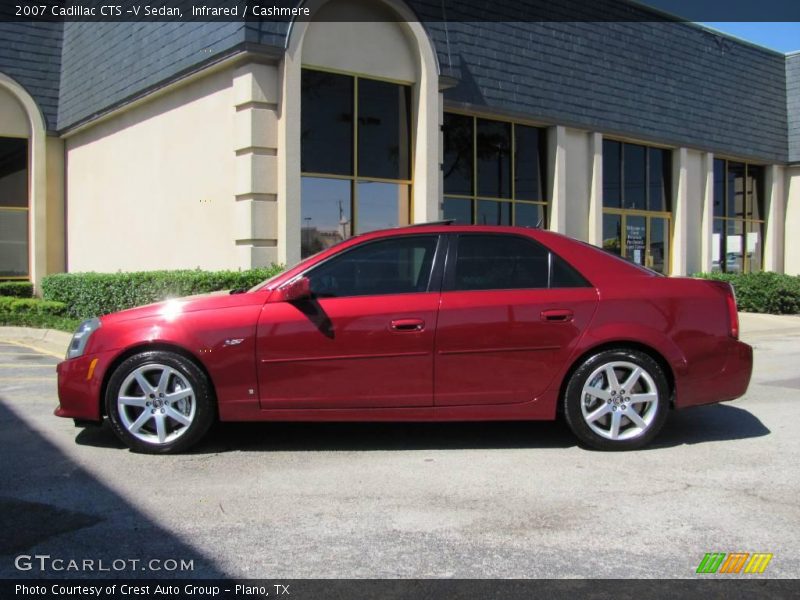 Infrared / Cashmere 2007 Cadillac CTS -V Sedan