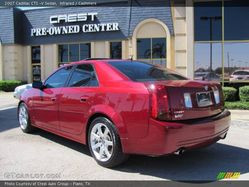 Infrared / Cashmere 2007 Cadillac CTS -V Sedan