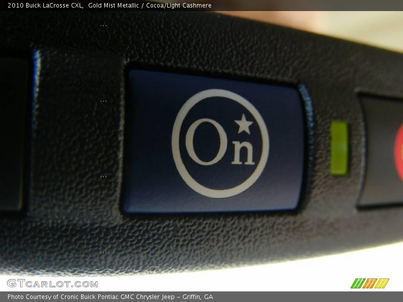 Gold Mist Metallic / Cocoa/Light Cashmere 2010 Buick LaCrosse CXL