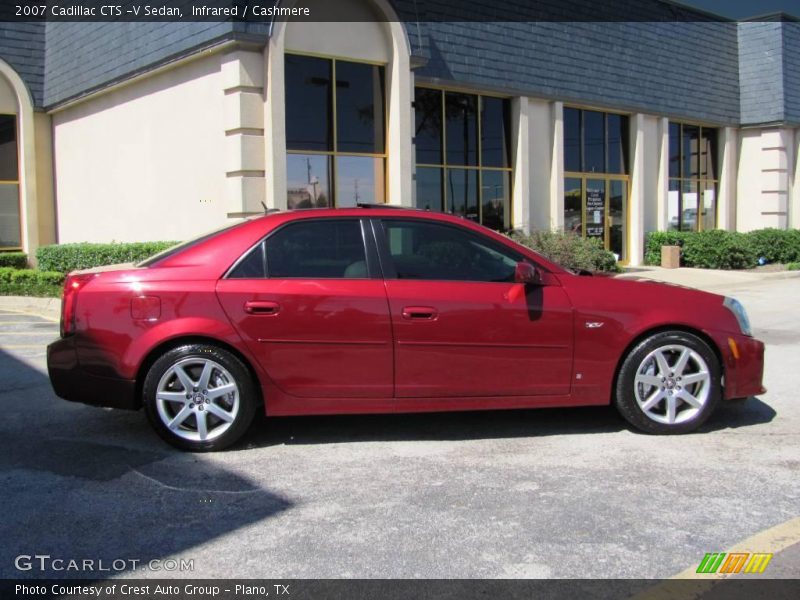 Infrared / Cashmere 2007 Cadillac CTS -V Sedan