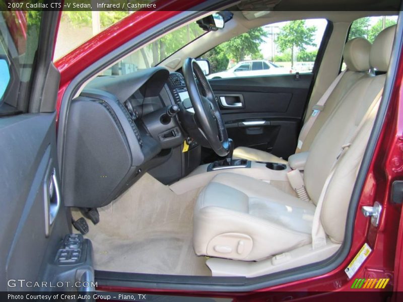 Infrared / Cashmere 2007 Cadillac CTS -V Sedan