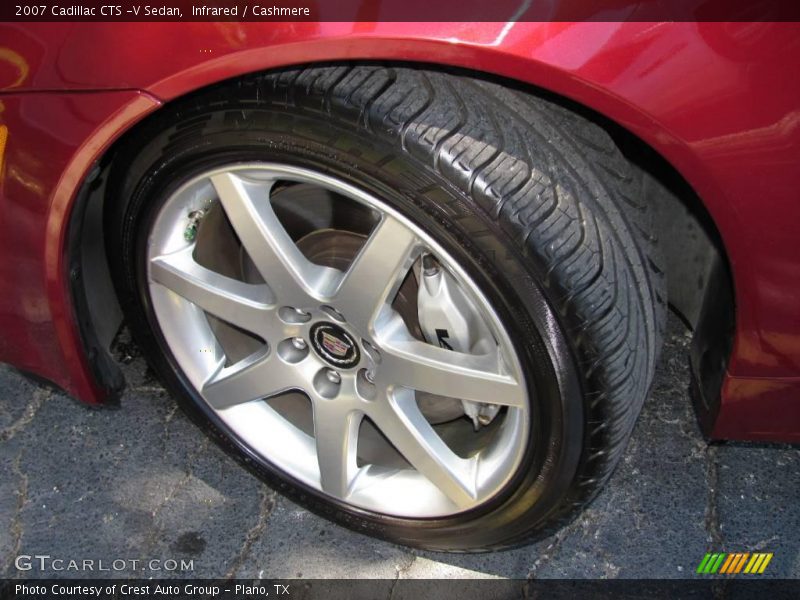Infrared / Cashmere 2007 Cadillac CTS -V Sedan