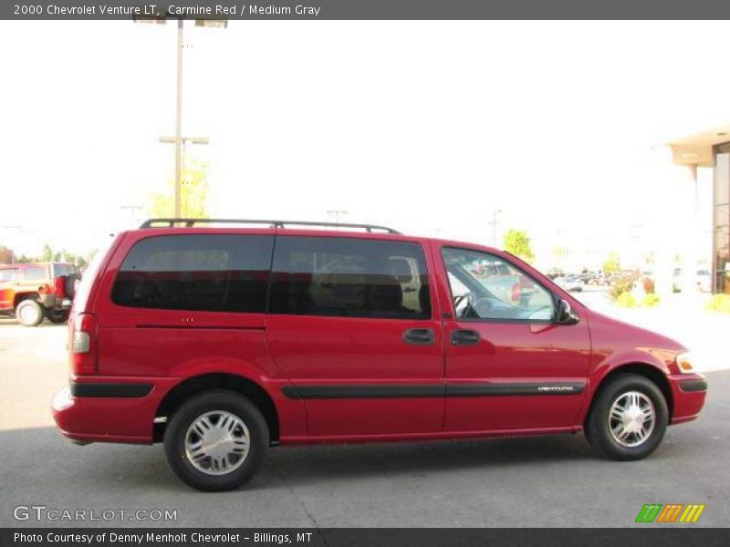 Carmine Red / Medium Gray 2000 Chevrolet Venture LT