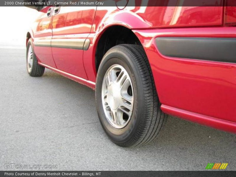 Carmine Red / Medium Gray 2000 Chevrolet Venture LT
