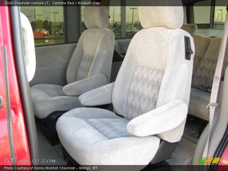 Carmine Red / Medium Gray 2000 Chevrolet Venture LT