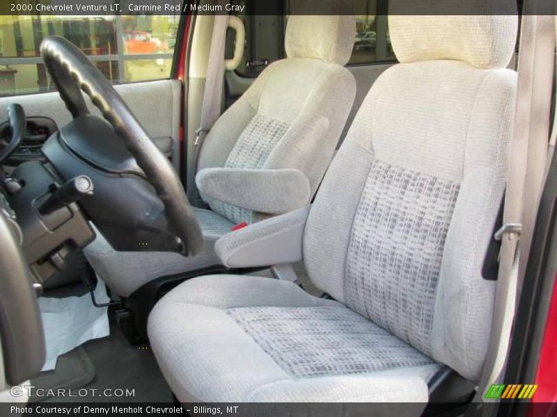 Carmine Red / Medium Gray 2000 Chevrolet Venture LT
