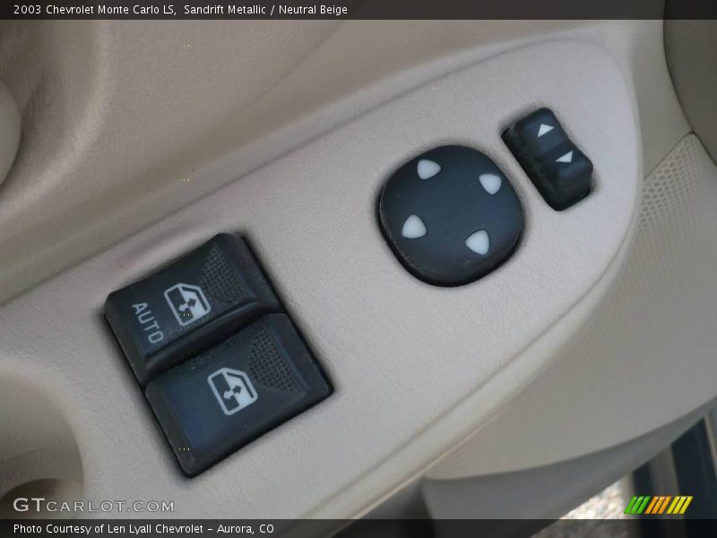 Sandrift Metallic / Neutral Beige 2003 Chevrolet Monte Carlo LS
