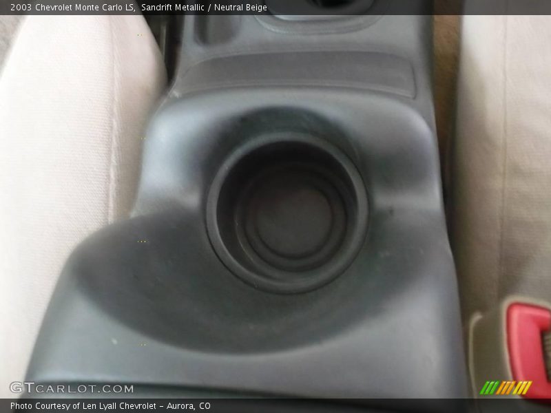 Sandrift Metallic / Neutral Beige 2003 Chevrolet Monte Carlo LS