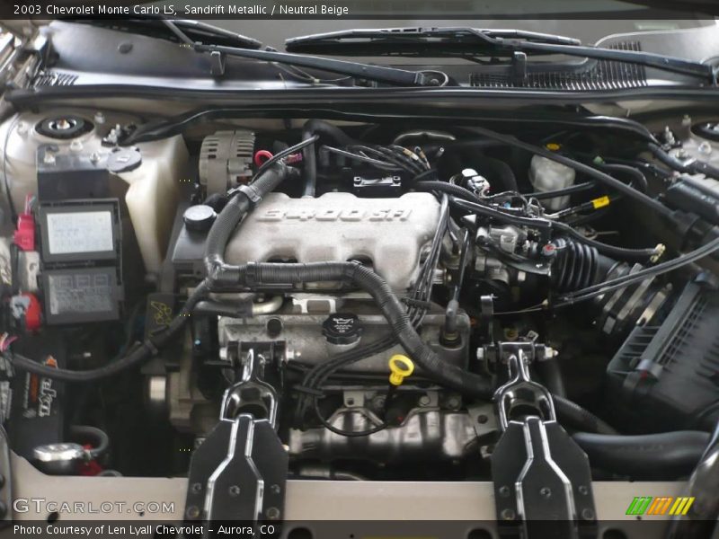 Sandrift Metallic / Neutral Beige 2003 Chevrolet Monte Carlo LS