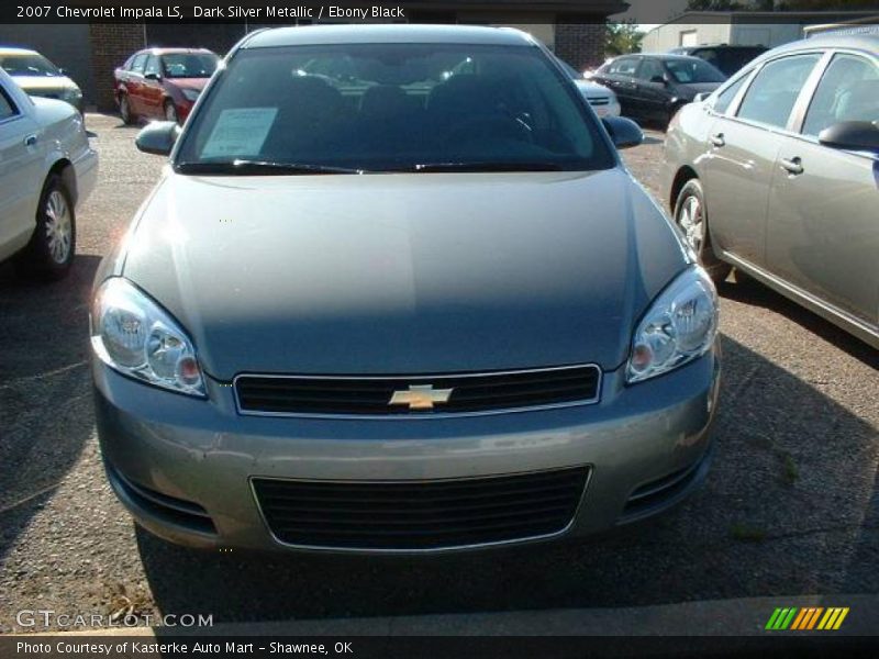 Dark Silver Metallic / Ebony Black 2007 Chevrolet Impala LS
