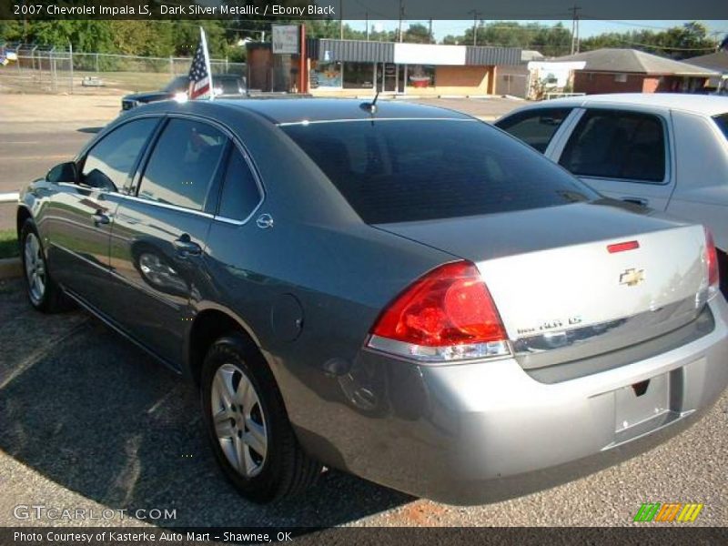 Dark Silver Metallic / Ebony Black 2007 Chevrolet Impala LS