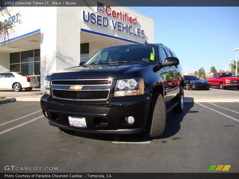 Black / Ebony 2007 Chevrolet Tahoe LT