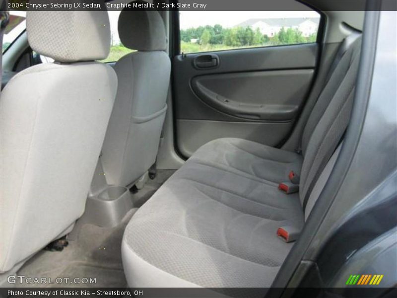 Graphite Metallic / Dark Slate Gray 2004 Chrysler Sebring LX Sedan