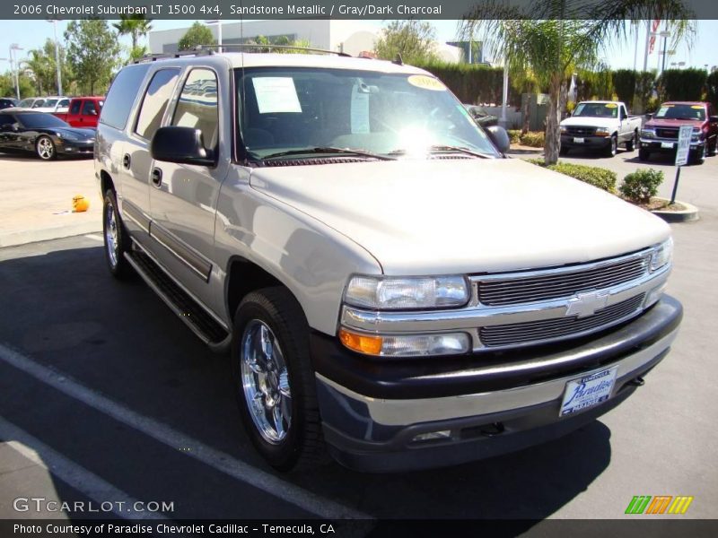 Sandstone Metallic / Gray/Dark Charcoal 2006 Chevrolet Suburban LT 1500 4x4