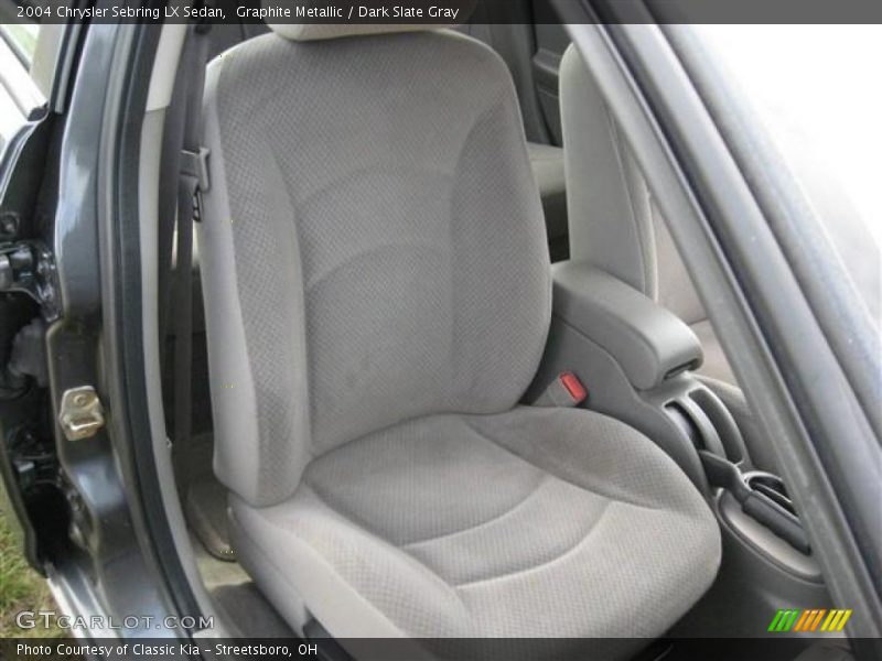 Graphite Metallic / Dark Slate Gray 2004 Chrysler Sebring LX Sedan