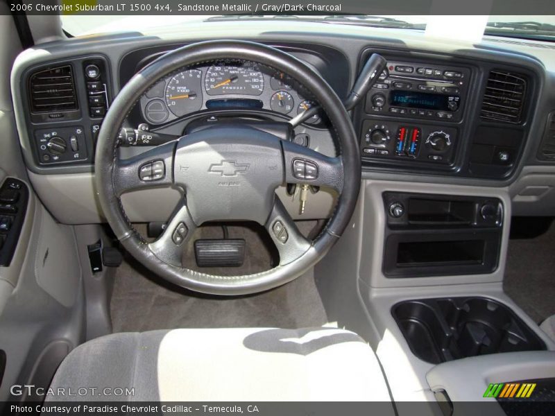 Sandstone Metallic / Gray/Dark Charcoal 2006 Chevrolet Suburban LT 1500 4x4