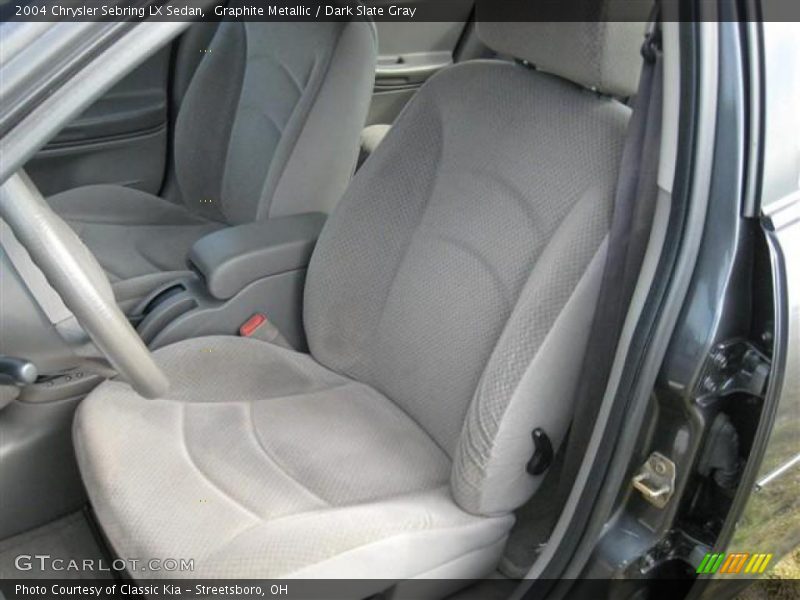 Graphite Metallic / Dark Slate Gray 2004 Chrysler Sebring LX Sedan
