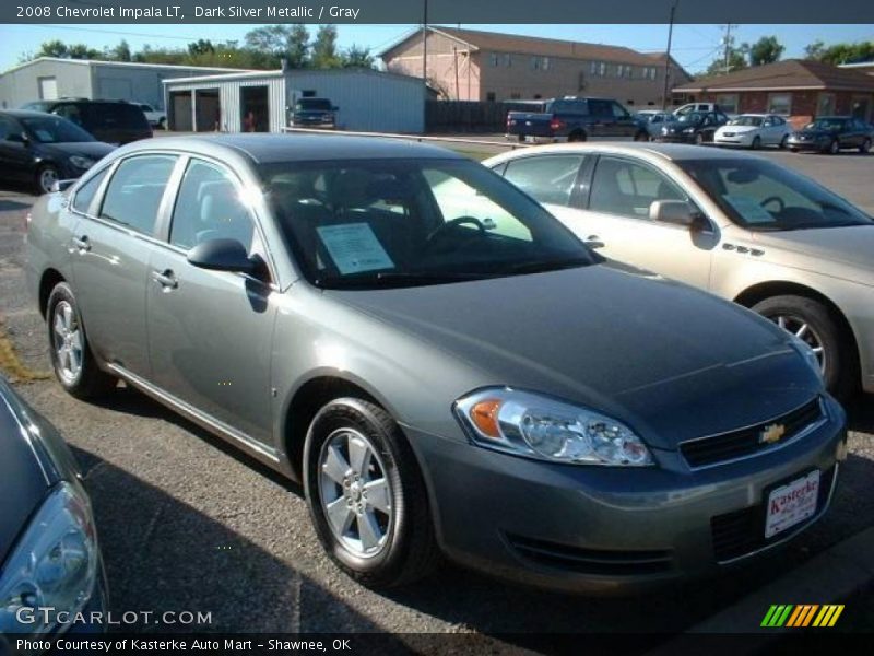 Dark Silver Metallic / Gray 2008 Chevrolet Impala LT