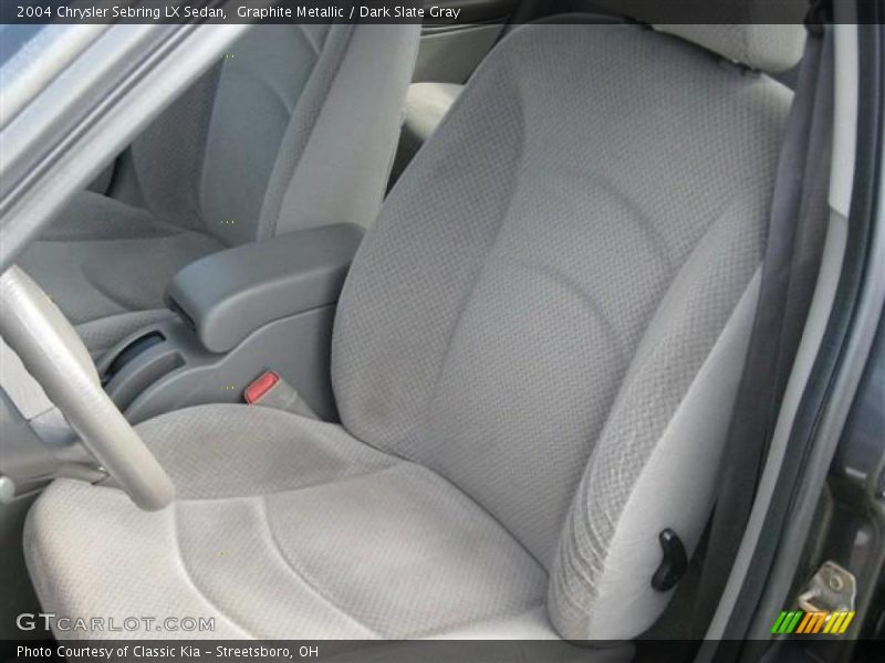 Graphite Metallic / Dark Slate Gray 2004 Chrysler Sebring LX Sedan