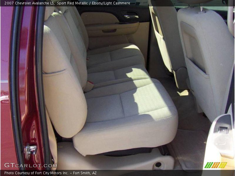 Sport Red Metallic / Ebony/Light Cashmere 2007 Chevrolet Avalanche LS