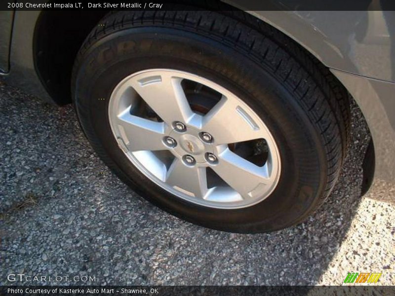 Dark Silver Metallic / Gray 2008 Chevrolet Impala LT