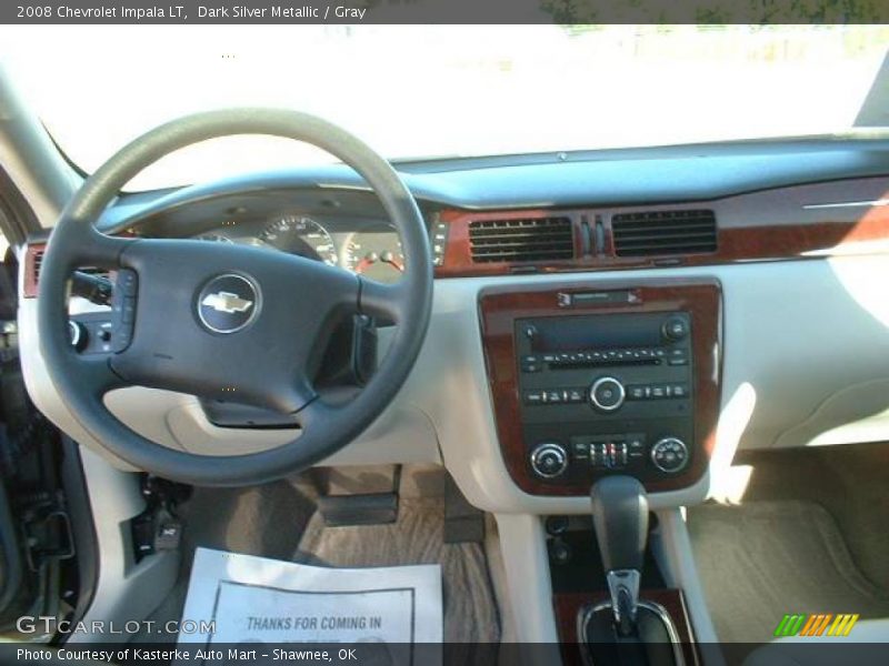 Dark Silver Metallic / Gray 2008 Chevrolet Impala LT