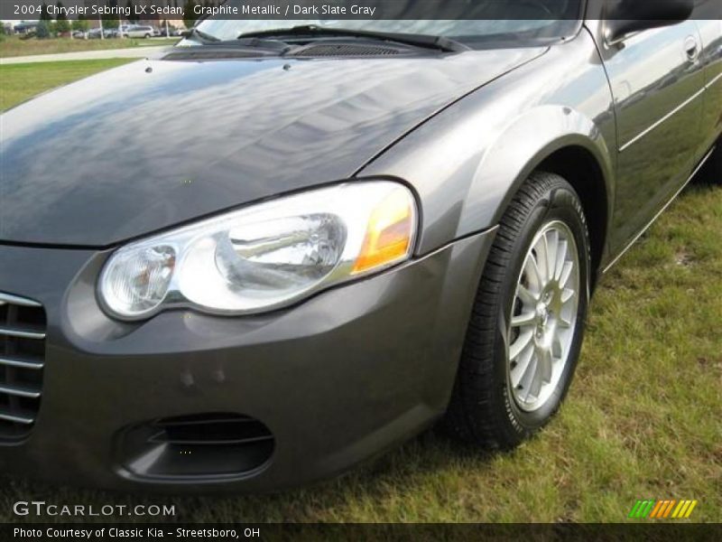 Graphite Metallic / Dark Slate Gray 2004 Chrysler Sebring LX Sedan