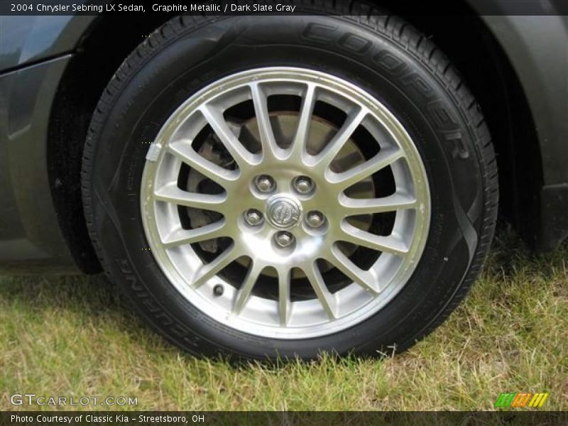 Graphite Metallic / Dark Slate Gray 2004 Chrysler Sebring LX Sedan
